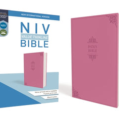 NIV, Value Thinline Bible, Imitation Leather, Pink
