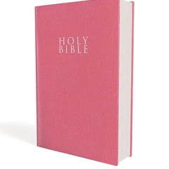 Niv, Gift and Award Bible, Leather-Look, Pink, Red Letter Edition, Comfort Print
