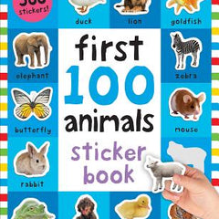 First 100 Stickers: Animals: Over 500 Stickers