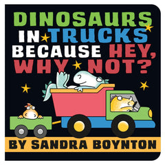 Dinosaurs in Trucks Because Hey, Why Not?