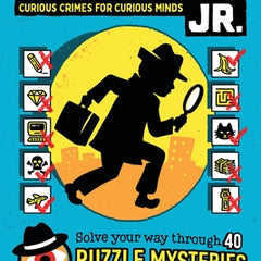 Murdle Jr.: Curious Crimes for Curious Minds: Solve Your Way Through 40 Puzzle Mysteries!
