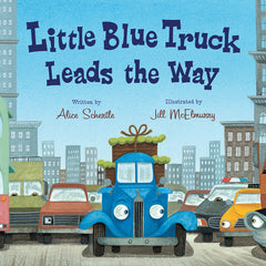 Little Blue Truck Leads the Way Board Book