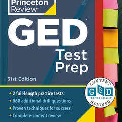 Princeton Review GED Test Prep, 31st Edition: 2 Practice Tests + Review & Techniques + Online Features