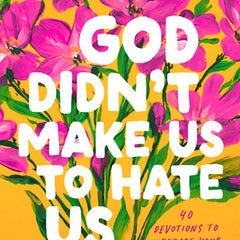 God Didn't Make Us to Hate Us: 40 Devotions to Liberate Your Faith from Fear and Reconnect with Joy