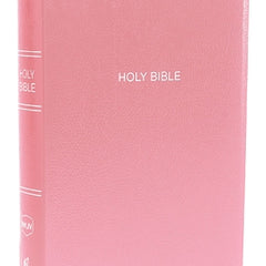 NKJV, Gift and Award Bible, Leather-Look, Pink, Red Letter Edition