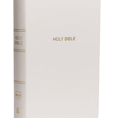 NKJV, Gift and Award Bible, Leather-Look, White, Red Letter Edition