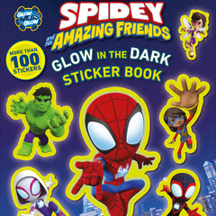 Marvel Spidey and His Amazing Friends Glow in the Dark Sticker Book: With More Than 100 Stickers