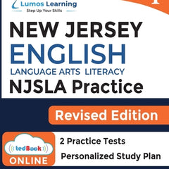 New Jersey Student Learning Assessments (NJSLA) Test Practice: Grade 4 English Language Arts Literacy (ELA) Practice Workbook and Full-length Online A