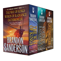 Stormlight Archive MM Boxed Set I, Books 1-3: The Way of Kings, Words of Radiance, Oathbringer