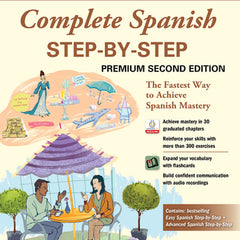 Complete Spanish Step-By-Step, Premium Second Edition