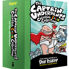 The Captain Underpants Colossal Color Collection (Captain Underpants #1-5 Boxed Set)