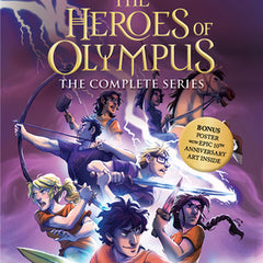 Heroes of Olympus Paperback Boxed Set, The-10th Anniversary Edition [With Poster]