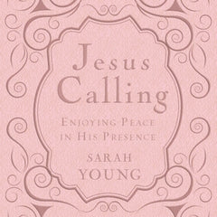 Jesus Calling, Pink Leathersoft, with Scripture References: Enjoying Peace in His Presence (a 365-Day Devotional) - The Perfect Christian Gifts for Wo