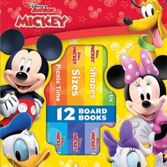 Disney Junior Mickey Mouse Clubhouse: 12 Board Books