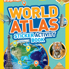 World Atlas Sticker Activity Book
