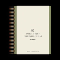 ESV Spiral-Bound Journaling Bible, History (Hardcover)