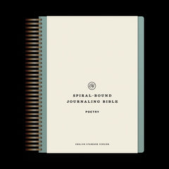 ESV Spiral-Bound Journaling Bible, Poetry (Hardcover)