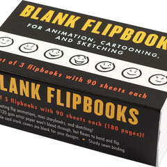 Blank Flipbooks (3-Pack)