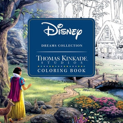 Disney Dreams Collection Thomas Kinkade Studios Coloring Book