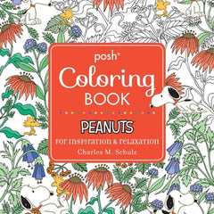 Posh Adult Coloring Book: Peanuts for Inspiration & Relaxation
