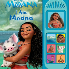 Disney Moana: I Am Moana Sound Book [With Battery]