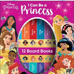 Disney Princess: I Can Be a Princess 12 Board Books