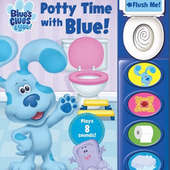Nickelodeon Blue's Clues & You!: Potty Time with Blue! Sound Book [With Battery]