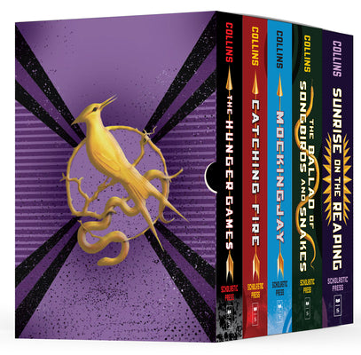 Hunger Games 5-Book Hardcover Box Set (the Hunger Games, Catching Fire, Mockingjay, the Ballad of Songbirds and Snakes, Sunrise on the Reaping)
