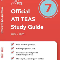 Official Ati Teas Study Guide 7 (2024-2025 Edition)