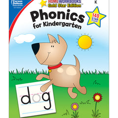 Phonics for Kindergarten, Grade K: Gold Star Edition Volume 12
