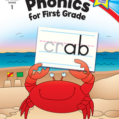 Phonics for First Grade, Grade 1: Gold Star Edition Volume 11