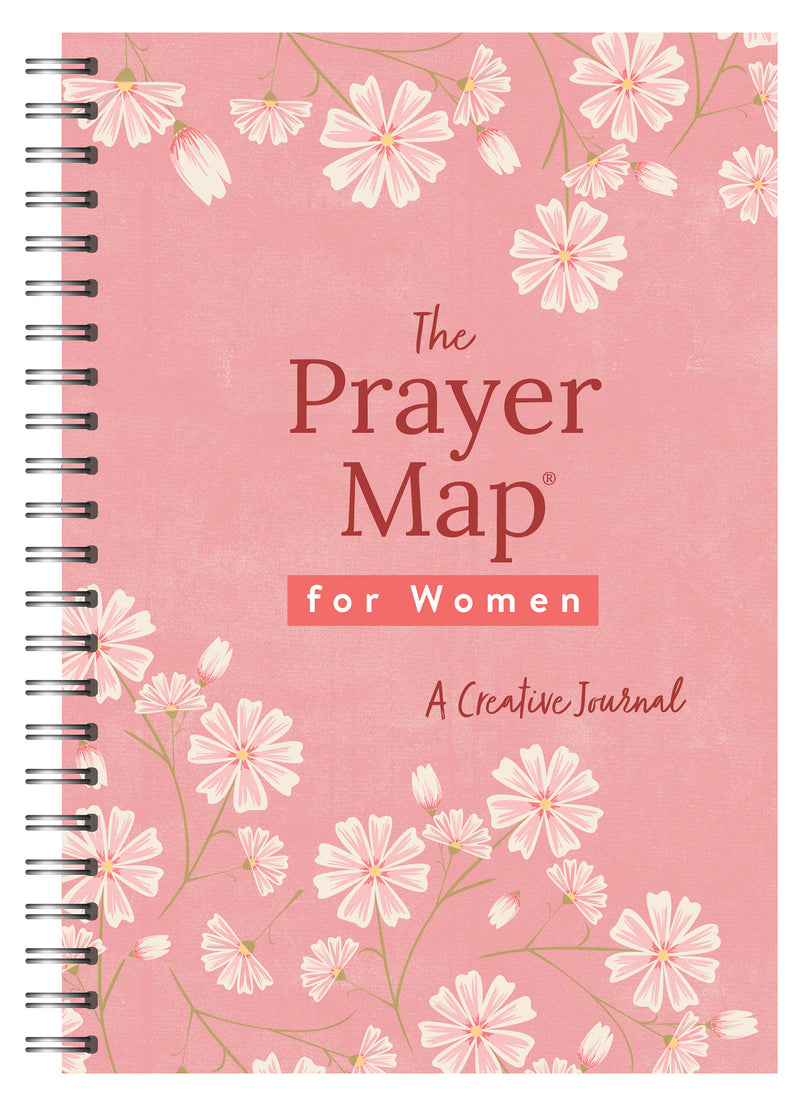 The Prayer Map(r) for Women [Cherry Wildflowers]: A Creative Journal