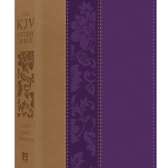 The KJV Study Bible - Large Print [violet Floret]