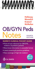 Ob/GYN Peds Notes: Nurse's Clinical Pocket Guide