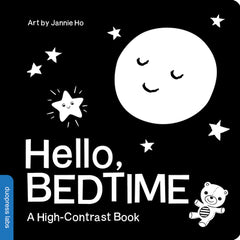 Hello, Bedtime: A Perfect High-Contrast Black-And-White Board Book for a Baby Shower Gift to Newborns and Babies