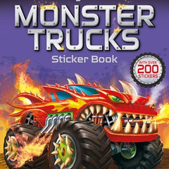 Build Your Own Monster Trucks Sticker Book