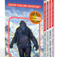 Choose Your Own Adventure 4-Book Boxed Set #1: Origin Four (the Abominable Snowman, Journey Under the Sea, Space and Beyond, the Lost Jewels of Naboot